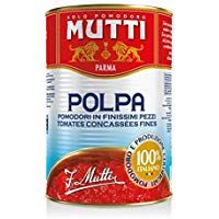 6x Mutti Polpa di Pomodoro Tomato Sauce Pulp 400g 100% Italian! in dose
