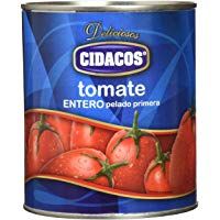 Cidacos tomate entero cil 800 gr. - [Pack de 4]