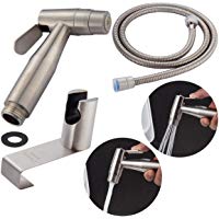 CIENCIA De mano del bid&eacute; del rociador superior de acero inoxidable Pulverizador Shattaf - Bid&eacute; Conjunto completo de WC, bid&eacute; mano pulverizador para WC (WS024AS)