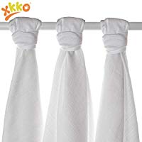 xkko DMW-BMB Gasas&nbsp;&ndash;&nbsp;bamb&uacute; viscosa&nbsp;&ndash;&nbsp;(3&nbsp;pieza)&nbsp;&ndash;&nbsp;70&nbsp;x 70&nbsp;cm