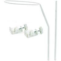 Babymajawelt&reg; Soporte universal para dosel de cuna Baby con fijaci&oacute;n - color blanco