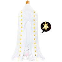 Baby Cama Cielo, frideko elegante nordischer estilo princesa baldaquino de gasa (Altura 240&nbsp;cm) con herramientas de instalaci&oacute;n como Mosquitera Protecci&oacute;n contra insectos para ni&ntilde;os Baby