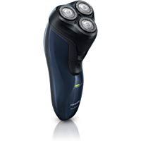 Philips - Afeitadora el&eacute;ctrica Wet & Dry AT620/14 AquaTouch, Negro, Azul