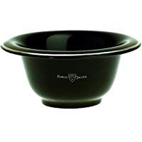 Bol Afeitar Negro & Plata Porcelana Edwin Jagger