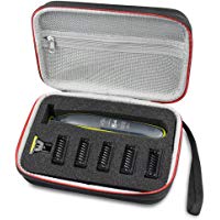 Duro Estuche Viajes Funda Bolso para Philips OneBlade QP2530/30 QP2520/30 Recortador by AONKE