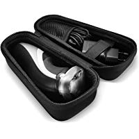 ProCase Estuche para Philips Norelco, Caja R&iacute;gida EVA Almacenamiento de Transporte Bolsa de Viaje Protectora para Afeitadora Recortadora de Philips Norelco para Hombre, con Correa de Sujeci&oacute;n -Negro