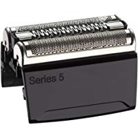 Braun Cassette 52B - Recambio para afeitadora el&eacute;ctrica hombre Series 5, compatible con generaci&oacute;n actual de Series 5 y antigua, pack con l&aacute;minas de recambio y portacuchillas, color negro