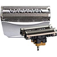 Braun 51S - Recambio para afeitadora el&eacute;ctrica hombre l&aacute;mina y bloque cortante, compatible con la antigua generaci&oacute;n de afeitadoras Series 5, ContourPro, 360&deg; Complete, Activator y Waterflex, plata