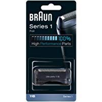 Braun 11B - Recambio para afeitadora el&eacute;ctrica hombre Series 1, compatible con 150 y 130, color negro