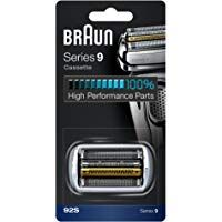 Braun 92S - Recambio para afeitadora el&eacute;ctrica hombre Series 9, plata