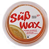 Pasta de Az&uacute;car S&uuml;&szlig; Wax 27 &deg; para depilaci&oacute;n con la mano - No se necesitan tiras de depilaci&oacute;n - Perfecta para el verano - Formulada para trabajar a temperaturas de ambiente de hasta 27 &deg;C - 449g