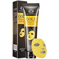 Mascarilla facial removedora de puntos negros y acn&eacute;, antiarrugas, reafirmante, hidratante, limpieza de poros faciales, producto de cuidado de la piel, m&aacute;scara de col&aacute;geno de oro de 24 quilates