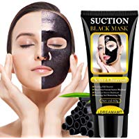 Puntos Negros Mascarilla, Mascarilla Exfoliante Facial, Black Mask-Mascara Negra De Purificante Espinillas y Piel Muerta, Hidratar Piel, Eliminar Puntos Negros