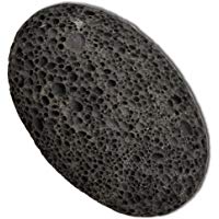 K-Pro Piedra de Lava Natural - Alternativa a la Piedra P&oacute;mez en Cuidado de Pies, para quitar Callos (Negro)