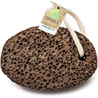Piedra Pomez de Lava Volc&aacute;nica Natural para P&iacute;es Zenda Naturals &ndash; Quita Callos de Pies y Manos &ndash; Piedra P&oacute;mez para Pedicura, Eliminar Durezas P&iacute;es y Pieles Muertas, y Exfoliante Pies&ndash; Lima P&iacute;es Natural
