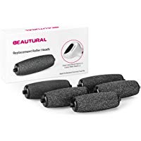 3 rodillos Beautural extra gruesos y 2 rodillos regulares de recambio para el Beautural quitacallos en pies secos y h&uacute;medos
