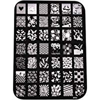 Hosaire Moda Imagen de placa de impresi&oacute;n estampaci&oacute;n sellos placa manicura Nail Art decoraci&oacute;n de u&ntilde;as