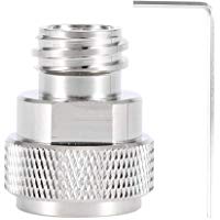 Adaptador de CO2, conversi&oacute;n de dep&oacute;sito de tanque para Sodastream, opciones de plata dorada (Design : Plata)