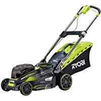 Ryobi RLM18X41H-240 RLM18X41H-240-Cortac&eacute;sped Fusion (Ancho de Corte de 40 cm, One+, 2 x 4 Ah, 36 V), gr&uuml;nschwarzgrauwei&szlig;, medium