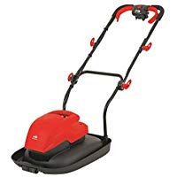 Grizzly el&eacute;ctrico Coj&iacute;n de aire de Mantillo Cortac&eacute;sped ERM 1600 34 L, 1600 W, Ancho de corte de 34 cm, altura de corte 4