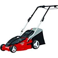 Einhell GC-EM 1536 - Cortac&eacute;sped el&eacute;ctrico (1500 W, altura de corte 5 niveles | 25-65 mm , ancho de corte 36 cm, hasta 600m&sup2; de jard&iacute;n, 38L de capacidad de bolsa) (ref.3400150)