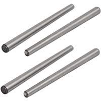 sourcing map Pasador de golpe de Acero al Carbono GB117 100 mm Longitud de 6 mm de di&aacute;metro de 4 piezas