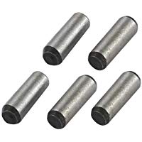 sourcing map 5 piezas de acero al carbono gb117 2 mm di&aacute;metro peque&ntilde;o extremo 6 mm longitud pasador c&oacute;nico