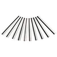 Bheem 10&nbsp;pcs 40&nbsp;pin 2.54&nbsp;mm Single Row Male Pin Header Strip para Arduino Prototipo Escudo DIY