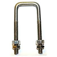 Perno cuadrado (perno C) 50 x 50 RHS - pierna extendida de acero inoxidable T316 tama&curren;o del paquete: 1