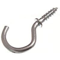 Copa Hook 19mm a llevar a hombros Longitud total 25mm enchapado en zinc Zp paquete de 10