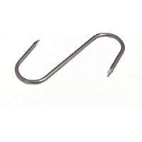 Carnicer&iacute;as Se&ntilde;al&oacute; S Hook Cocina Lavadero rack 3 pulgadas 75mm Zp Acero Paquete De 6