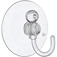 50 De succi&oacute;n del lech&oacute;n Ventana ganchos de pl&aacute;stico transparente Hook 45mm
