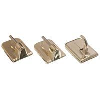 Pack de 4 End Ganchos y 2 Centro Hook EbSelf Adhesivo Para visillo