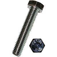 Dresselhaus Hexagonal tornillos 8,8 con hilo hasta Head DIN EN ISO 4017 933, galvanizado, M 7 x 50 mm 100 unidades