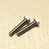 Dresselhaus - Tornillos hexagonales (A2 con rosca hasta cabeza, 8 x 35 mm, 100 unidades)
