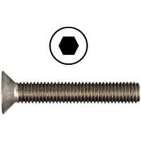5&nbsp;tornillos de cabeza plana avellanada, M2,5&nbsp;x 4&nbsp;hasta M12&nbsp;x 150,&nbsp;con muesca interna hexagonal, seg&uacute;n la norma DIN 7991, de acero inoxidable A2