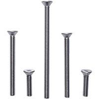 Tornillos avellanados con hex&aacute;gono interior M3X16 TX10 100 unidades ISO 14581 A2 acero inoxidable tornillo de cabeza avellanada