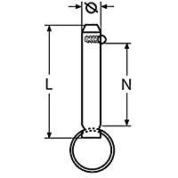 MARINOX V2A - Conector para tensor con anilla