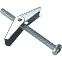 Bargainscrews - Tacos basculantes para placa de yeso (10 unidades)