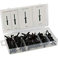 Blue Spot Tools 40526&nbsp;Pom Rivet Set&nbsp;&ndash;&nbsp;negro (90-Piece)