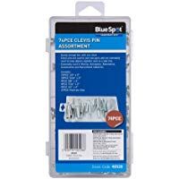Blue Spot Tools 40528&nbsp;pasadores de horquilla en carcasa de pl&aacute;stico&nbsp;&ndash;&nbsp;Plata (74-piece)