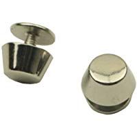 RZDEAL 20 remaches de cuero decorativos para cubo remache con tornillos herramienta de fijaci&oacute;n para bricolaje cuero Craft remache de repuesto de bolsa ropa