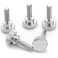 Tornillo de cabeza moleteada ajustable M4 de 100 piezas Tornillo industrial de cabeza alta(M4*10（100pcs）)