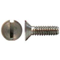 SDU 750875 - Lote de tornillos cil&iacute;ndricos con ranura (D963 M1, 4 x 8&nbsp;mm, acero, 50 unidades)