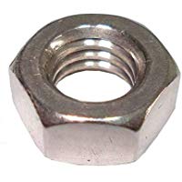 Tuerca hexagonal M12 de acero inoxidable A2, rosca de mano izquierda DIN934, paquete de 2