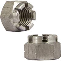 opiol Quality | Corona tuercas DIN 935&nbsp;Acero Inoxidable A2&nbsp;(10&nbsp;unidades) | tuercas hexagonales de Tuercas, inoxidable