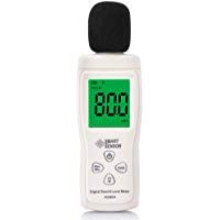 Medidor de Sonido, EECOO 30-130dB LCD Digital Medidor de volumen de ruido Medidor de monitoreo de decibelios con LCD Pantalla, Precisi&oacute;n de &plusmn;1.5 dB para Oficina, Teatro, F&aacute;brica