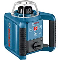 Bosch Professional 0601061501 Nivel l&aacute;ser giratorio horizontal y vertical, Negro, Azul