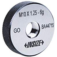 INSIZE 4632-8G GO ISO1502 - Medidor de anillos m&eacute;tricos de rosca fina, M8 x 0.5