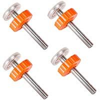 4 Pack Rosca Para Puerta de Escalera Kit de Pernos de Rosca Kit de instalaci&oacute;n para Puerta de Beb&eacute; puerta de perro puerta de escalera M10 x 10MM